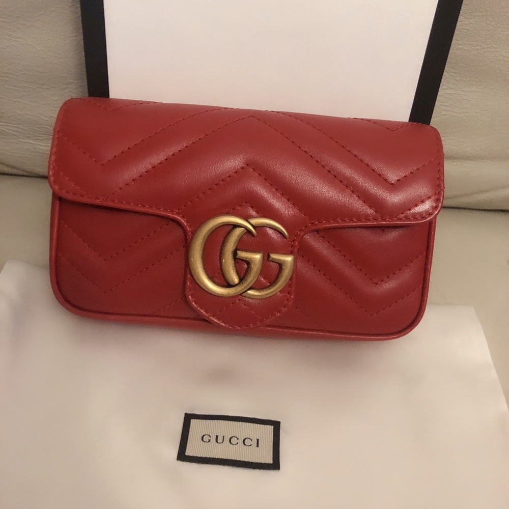 Authentic Gucci Super mini bag